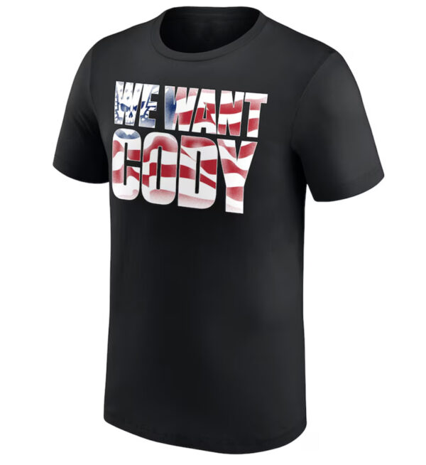 Cody Rhodes We Want Cody American Nightmare T-Shirt1