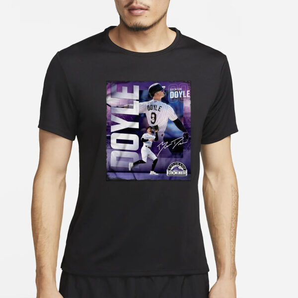 Colorado Rockies Brenton Doyle T-Shirt4