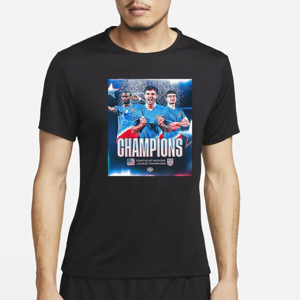 Concacaf Nations League Usa Back To Back To Back T-Shirt2