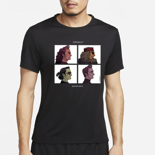 Crowley Demon Days T-Shirt2