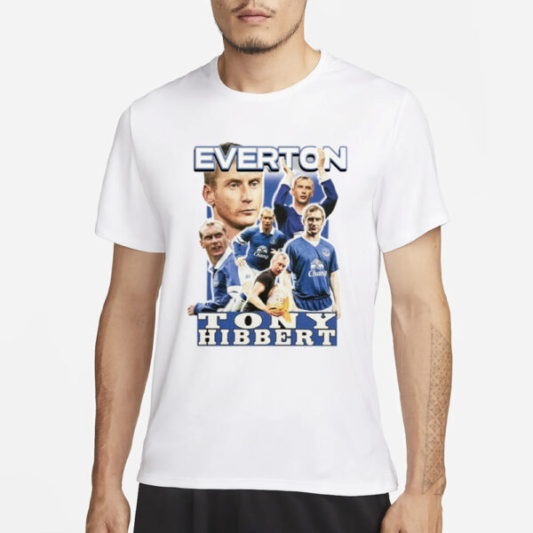 Cultkits Store Everton Tony Hibbert Bootleg T-Shirt1