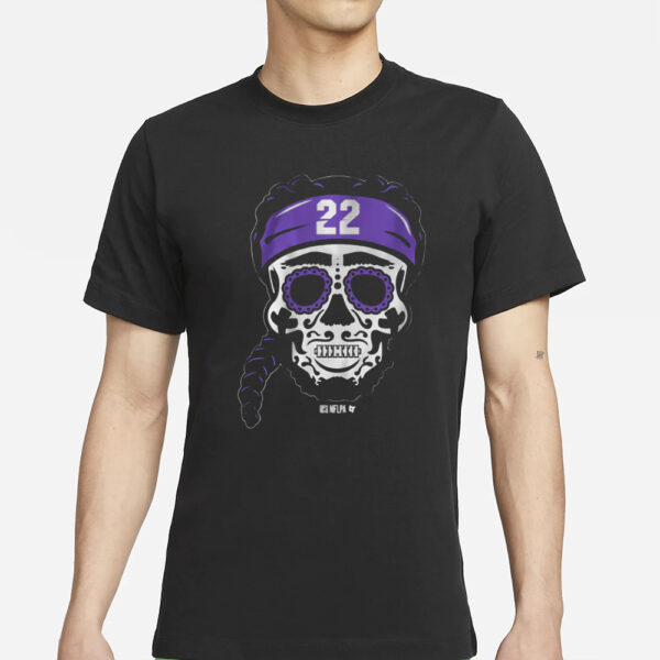 DERRICK HENR BALTIMORE SUGAR SKULL T-SHIRTS