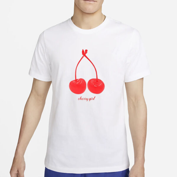 Delicate Dreams Cherry Girl T-Shirt2