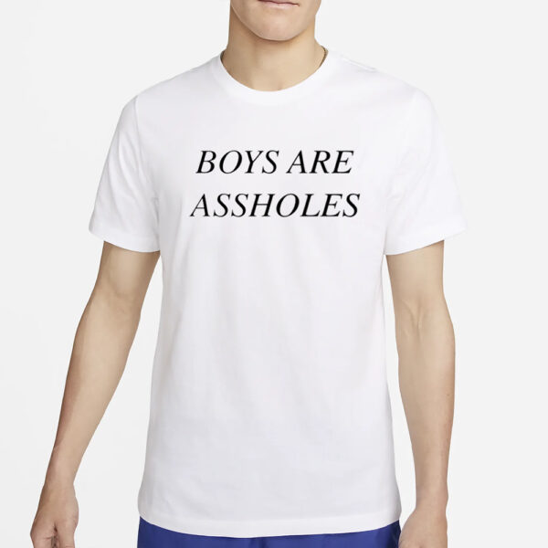 Diego Calva Wearing Boys Are Assholes T-Shirt2