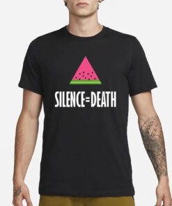 Emily Lim Rogers Wearing Watermelon Silence Equal Death T-Shirt3