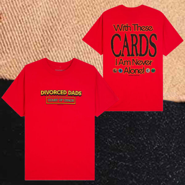 [Front+Back] Graeme Barrett Divorced Dads Court Of Chaos T-Shirt1