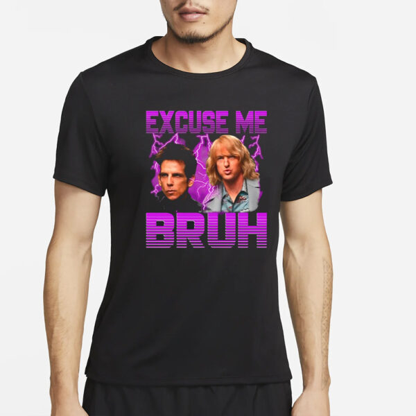 Funnyahhtees Store Excuse Me Bruh T-Shirt2