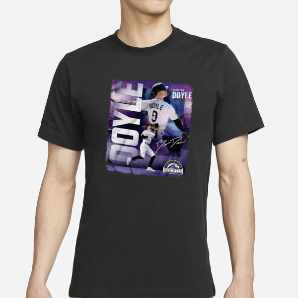 Giveaway Colorado Rockies Brenton Doyle T-Shirt