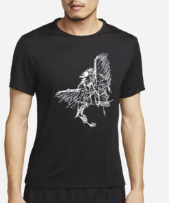 Glass Cannon Network Bird Sketch T-Shirt2