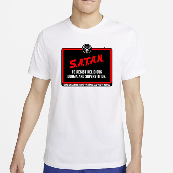 Hell Raiser Sober Faction S.A.T.A.N T-Shirt2