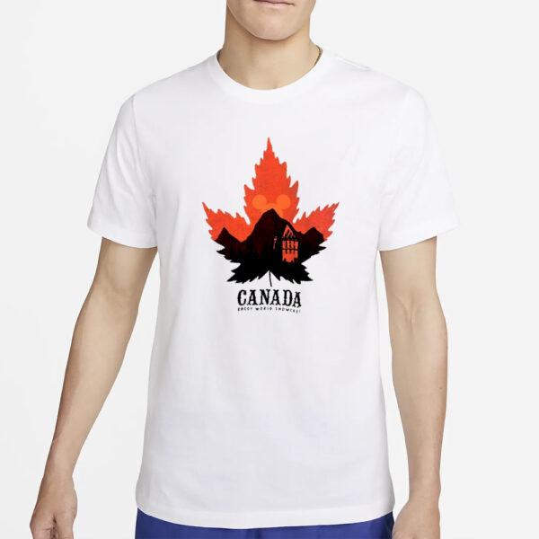 Hidden Mickey Canada Pavilion T-Shirt2