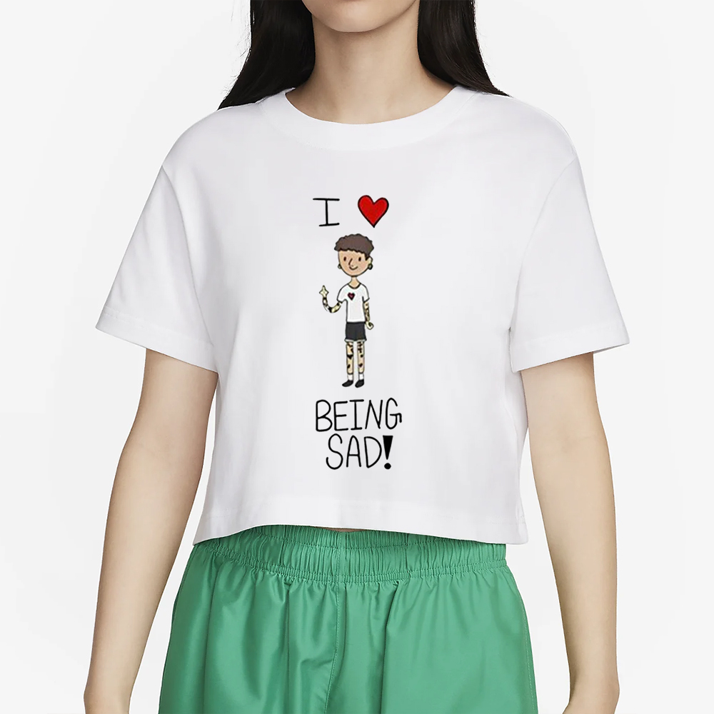 I Heart Being Sad T-Shirt 4 I Heart Being Sad T-Shirt2