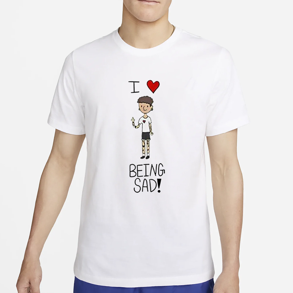 I Heart Being Sad T-Shirt 5 I Heart Being Sad T-Shirt4