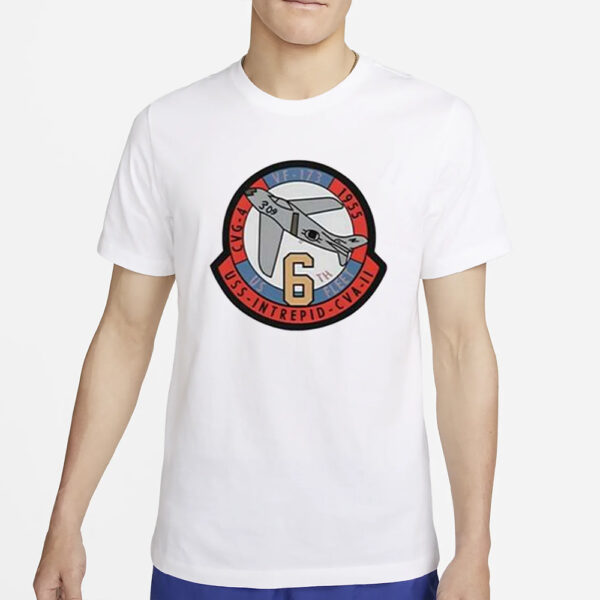 Intrepid Fighter Squadron Crew Patch T-Shirt5