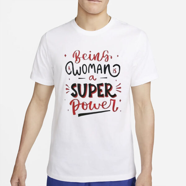 Islamabad United Being A Woman Is A Super Power T-Shirt4