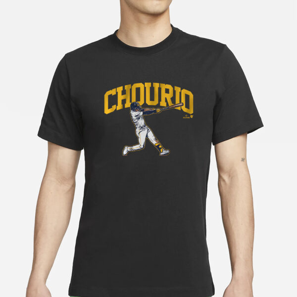 JACKSON CHOURIO SLUGGER SWING T-SHIRTS