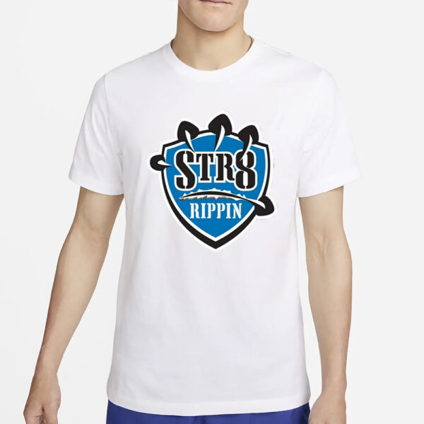 Jake Lucky Str8 Rippin Logo T-Shirt4