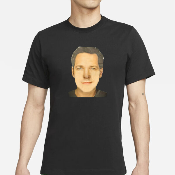 James Murray Wearing Paul Rudd Young Face T-Shirt