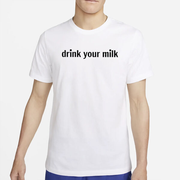 Jonathan Bailey Daily Drink Your Milk T-Shirt4