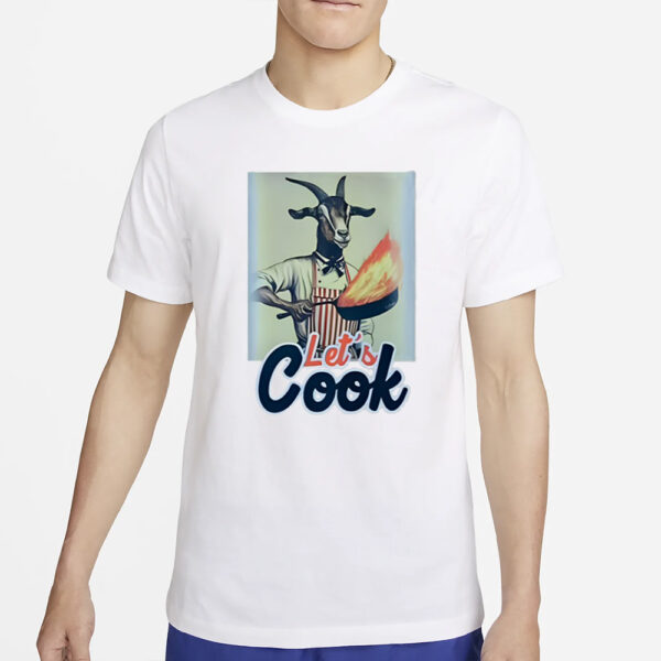 Jude Skones Let's Cook Goat T-Shirt2