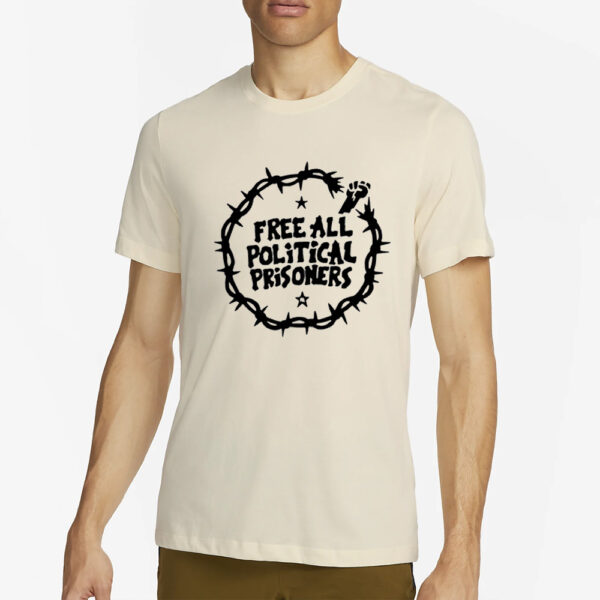 Liberation Free All Political Prisoners T-Shirt4