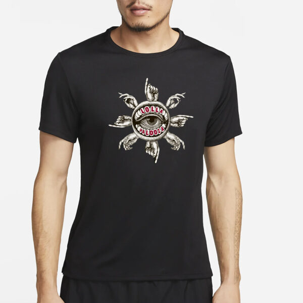 Lollapalooza All Seeing Eye T-Shirt4