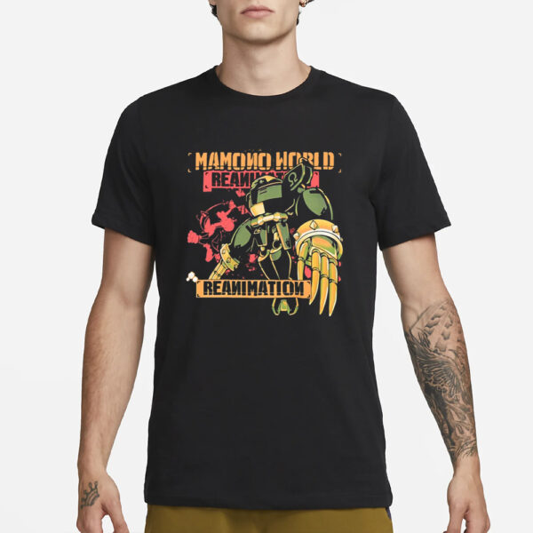 Mamonoworld Store Robo Reanimation T-Shirt1