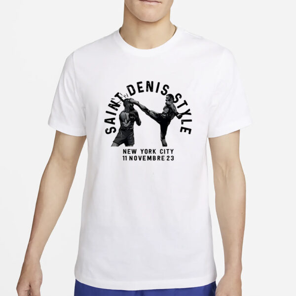 Matt Frevola Saint Denis Style New York City 11 Novembre 23 T-Shirt5