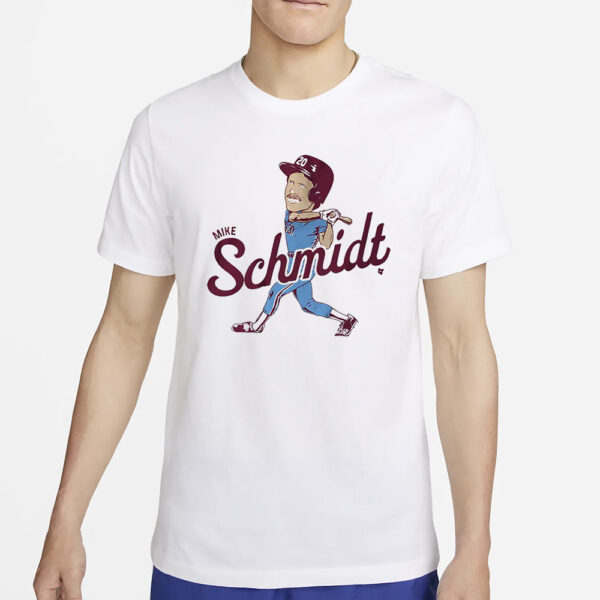 Mike Schmidt Caricature T-Shirt2