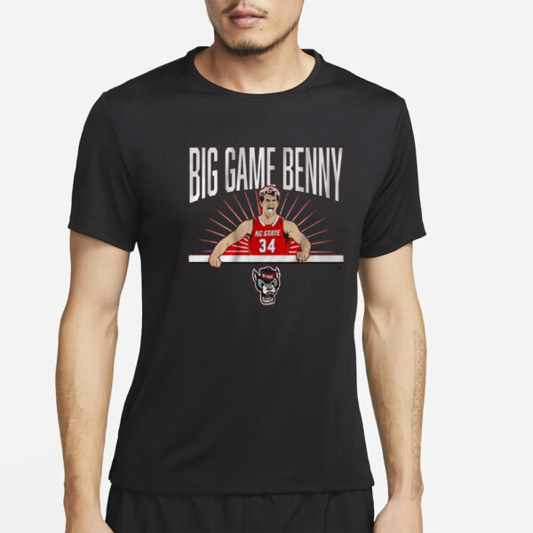 NC STATE BASKETBALL BEN MIDDLEBROOKS BIG GAME BENNY T-SHIRT4