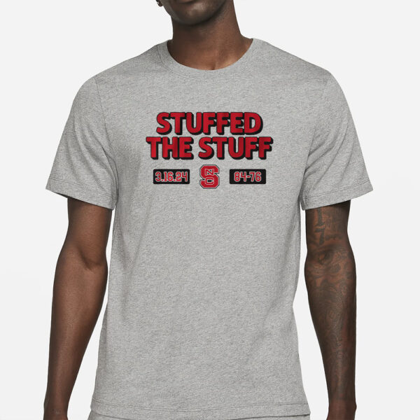 NC STATE BASKETBALL STUFFED THE STUFF T-SHIRT2