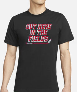 NEW YORK HOCKEY OUT HERE IN THE FIELDS T-SHIRT