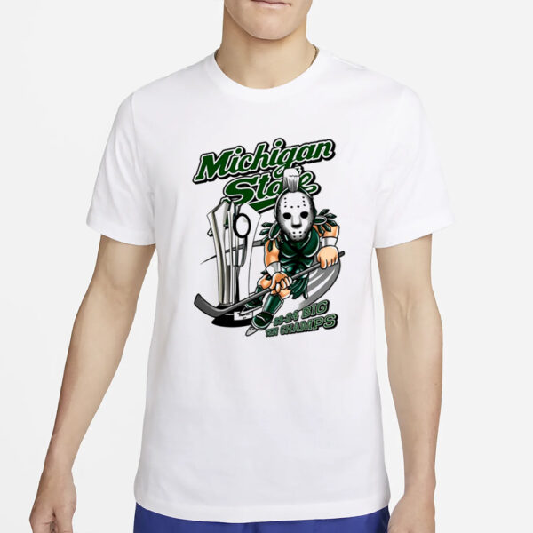 Nick Bradley Michigan State 23-24 Big Ten Champs T-Shirt2