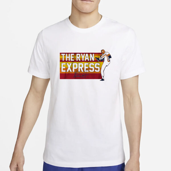 Nolan Ryan The Ryan Express Houston T-Shirt4