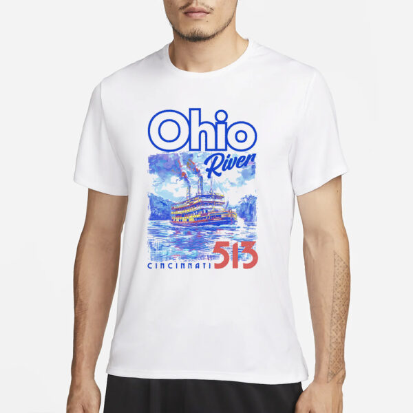 OHIO RIVER WATERCOLOR T-SHIRT1