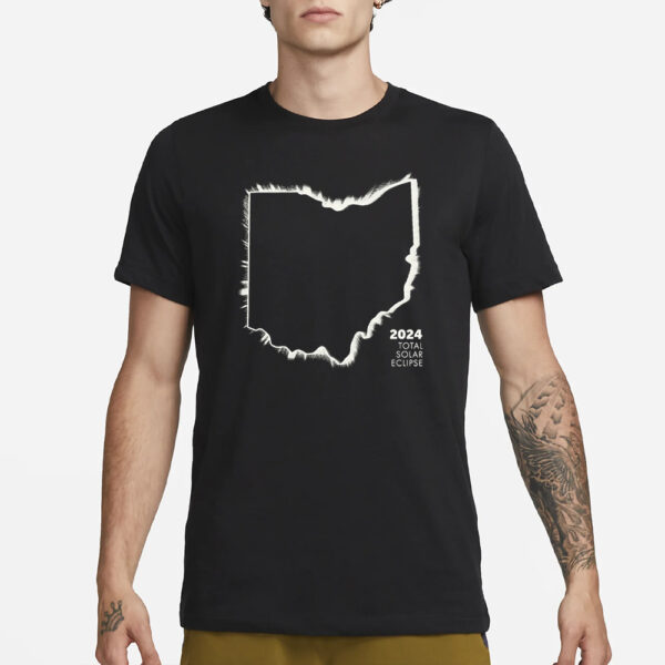 OHIO SHINE TOTAL ECLIPSE 2024 T-SHIRT1