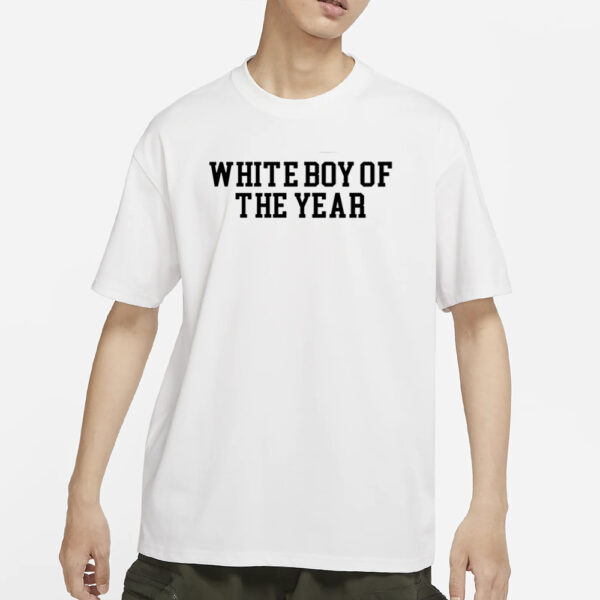 Oldrow White Boy Of The Year T-Shirts