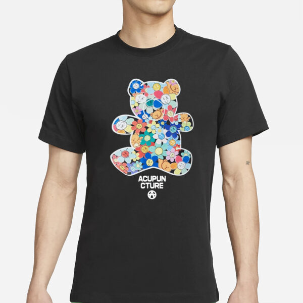 Rainbow Bear Acupuncture Bear T-Shirt