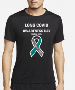 Reppressley Long Covid Awareness Day March 15Th T-Shirt2