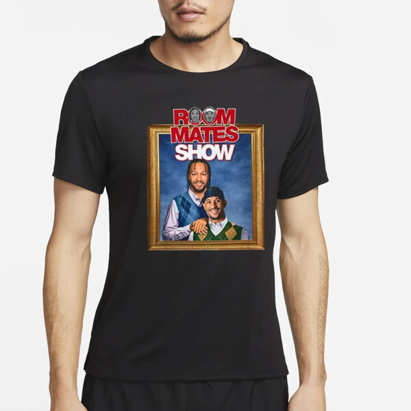 Roommates Frame Jalen Brunson And Josh Hart T-Shirt4