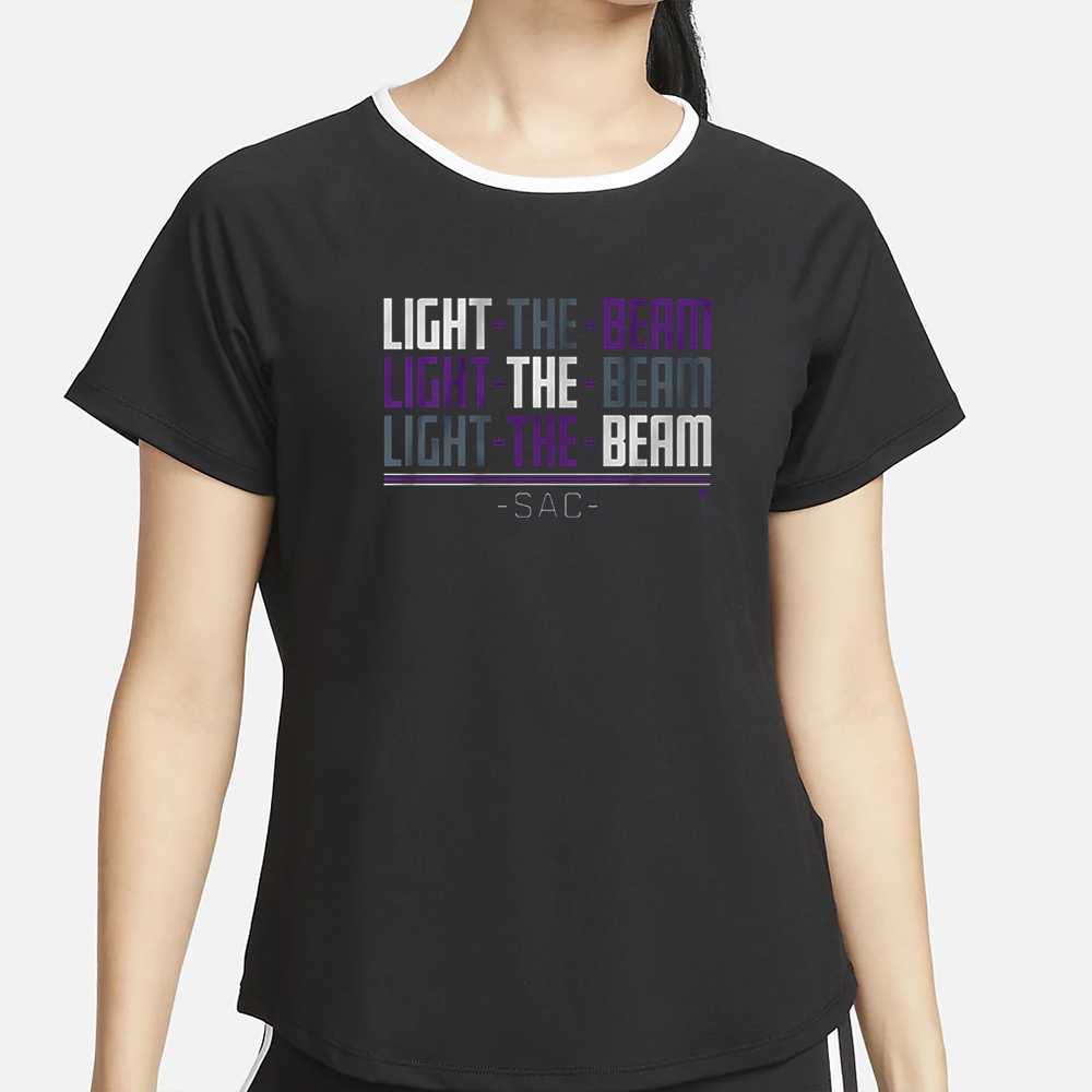 SACRAMENTO LIGHT THE BEAM CHANT T-SHIRT 5 SACRAMENTO LIGHT THE BEAM CHANT T-SHIRT4