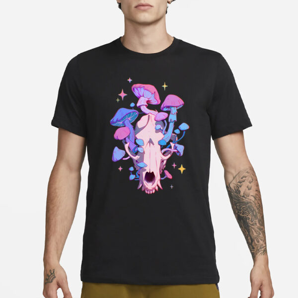 Simkaye Storenvy Magic Raccoon Skull T-Shirt1