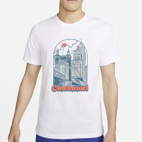 THE CINCINNATI SKYLINE SPRING BREAK EDITION T-SHIRT4