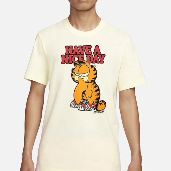 Taylor Snow Garfield Have A Nice Day Long Sleeve T-Shirt2