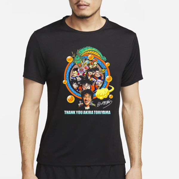 Thank You Akira Toriyama T-Shirt2