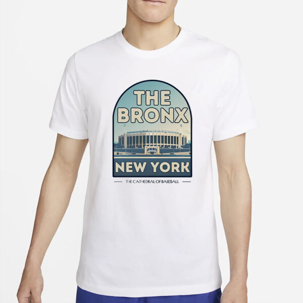 The Bronx New York Minimalistic Stadium T-Shirt2