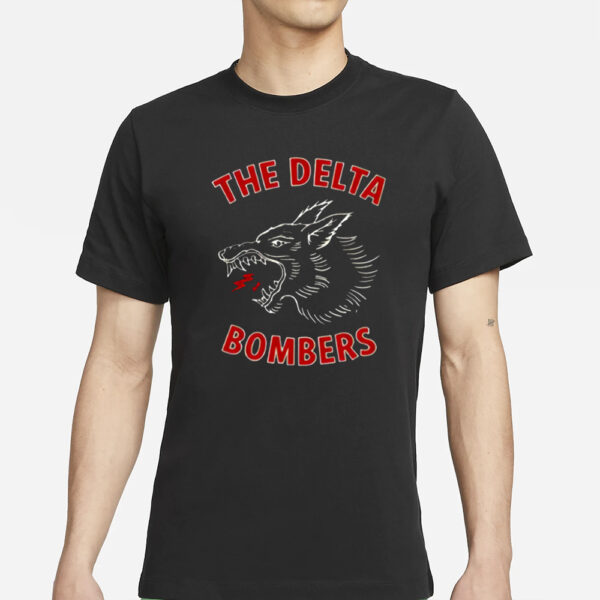 The Delta Bombers Wolf T-Shirt