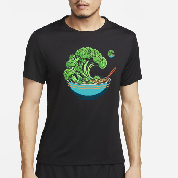 The Great Wave off Broccoli T-Shirt2