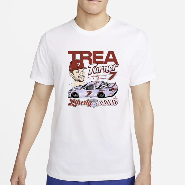 Trea Turner Liberty Racing T-Shirt2