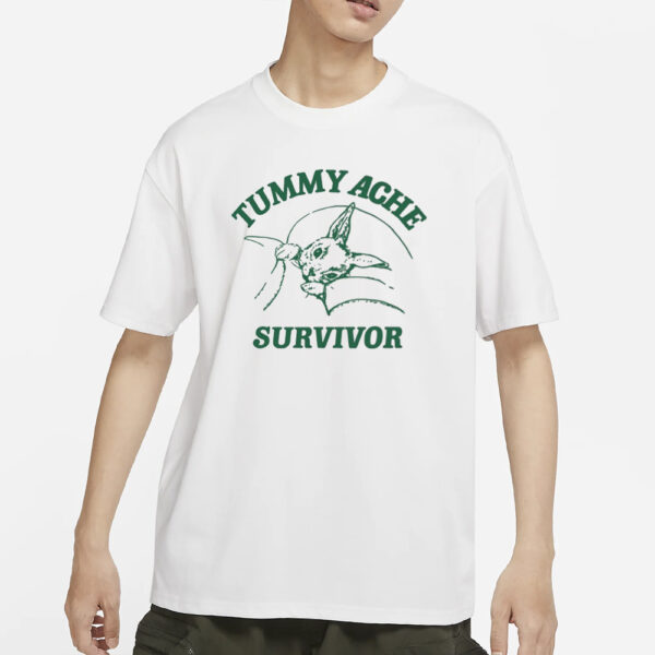 Tummy Ache Survivor Rabbit T-Shirt